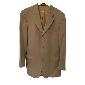 Vintage BACHRACH Virgin Wool Made in Italy High Performance Sport Blazer 44 L